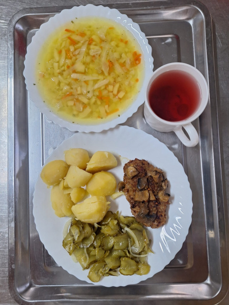 Zdjęcie posiłku: Chodzież obiad dieta podstawowa