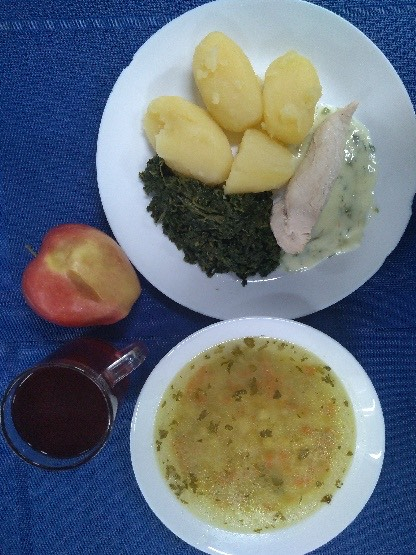 Zdjęcie posiłku: Poznań, Ludwikowo obiad dieta cukrzycowa