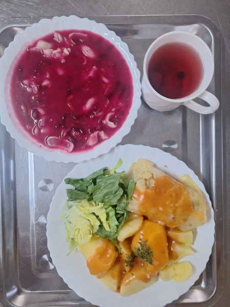 Zdjęcie posiłku: Chodzież obiad dieta podstawowa