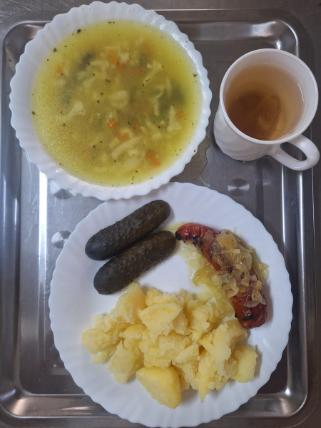 Zdjęcie posiłku: Chodzież obiad dieta podstawowa