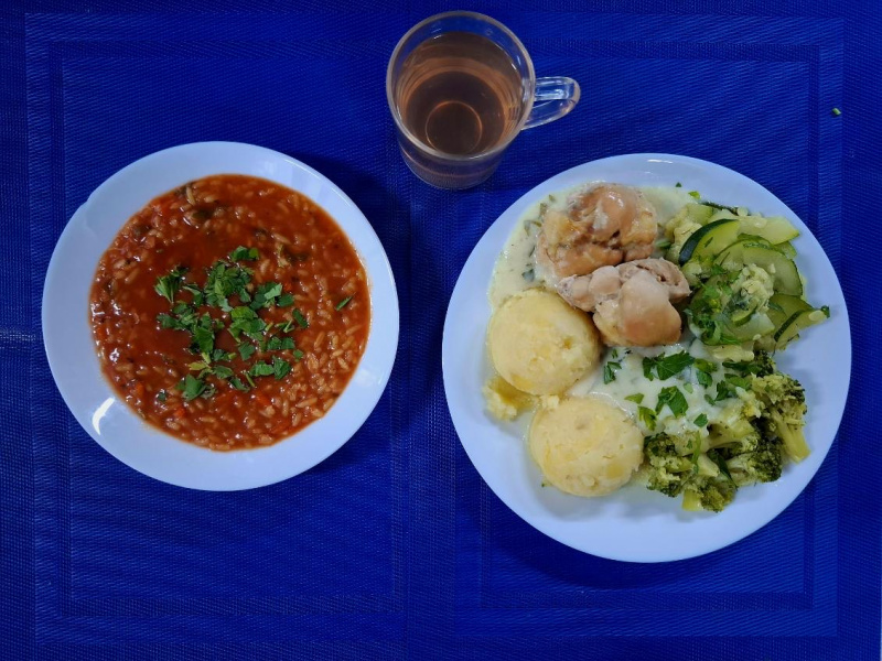 Zdjęcie posiłku: Poznań, Ludwikowo obiad dieta cukrzycowa