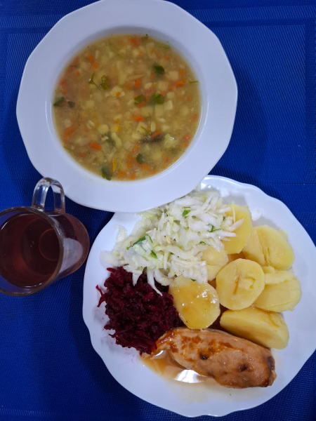 Zdjęcie posiłku: Poznnań, Ludwikowo obiad dieta cukrzycowa