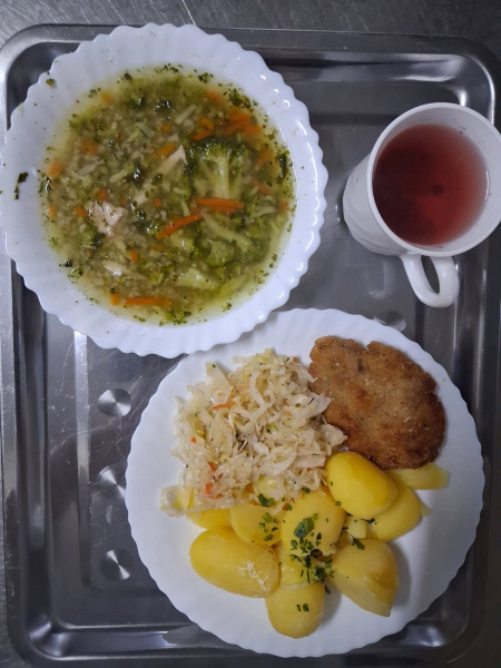 Zdjęcie posiłku: Chodzież obiad dieta podstawowa