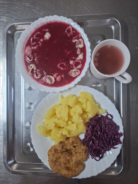 Zdjęcie posiłku: Chodzież obiad dieta podstawowa